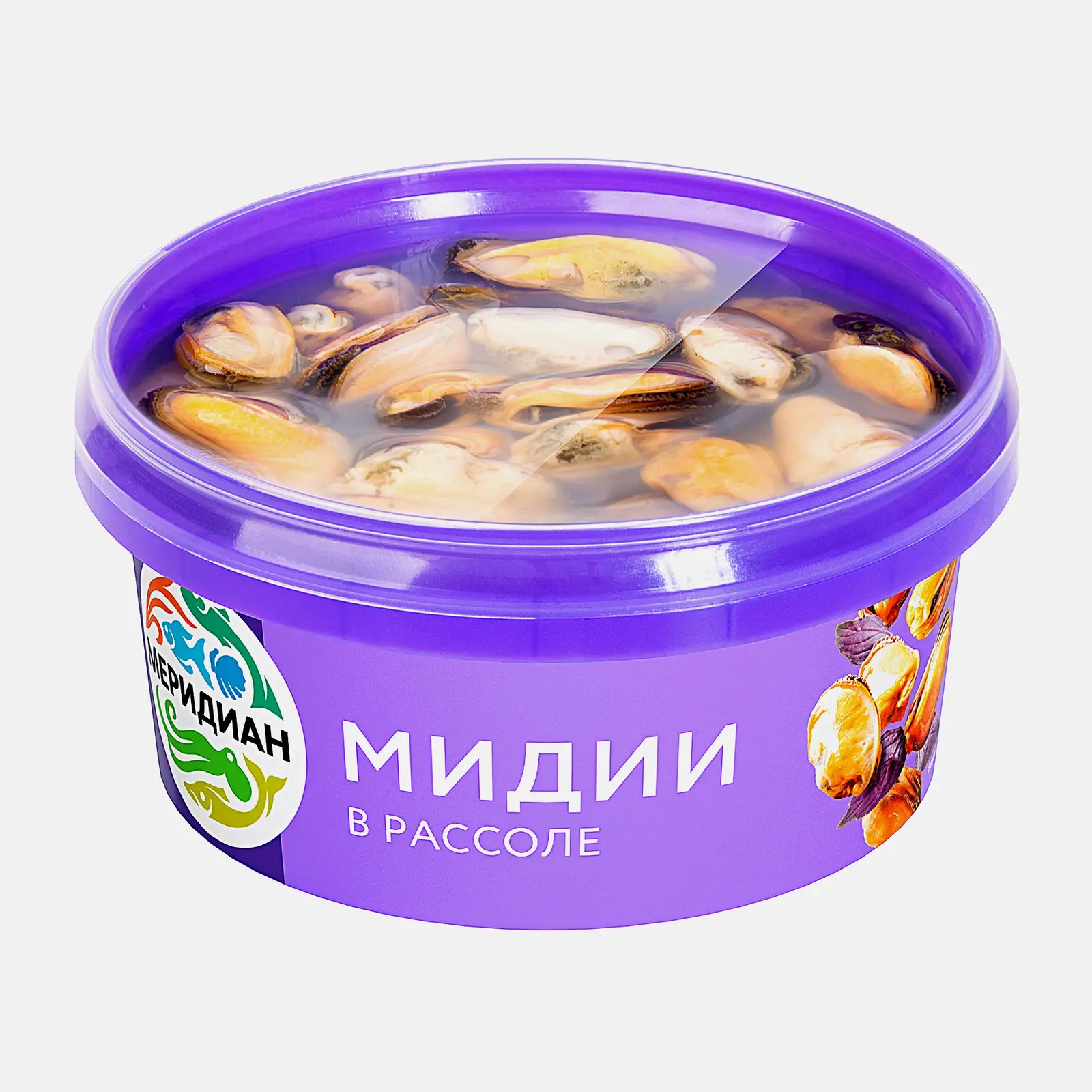 Изображение товара Мидии Меридиан в рассоле 180г