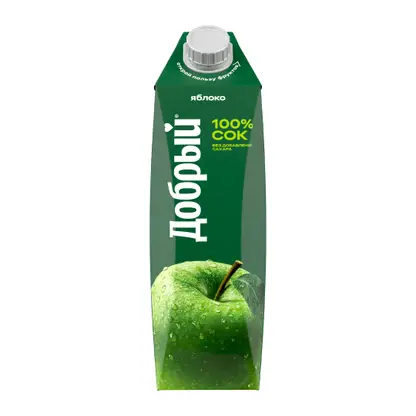 Изображение товара Сок Добрый Яблоко 1л