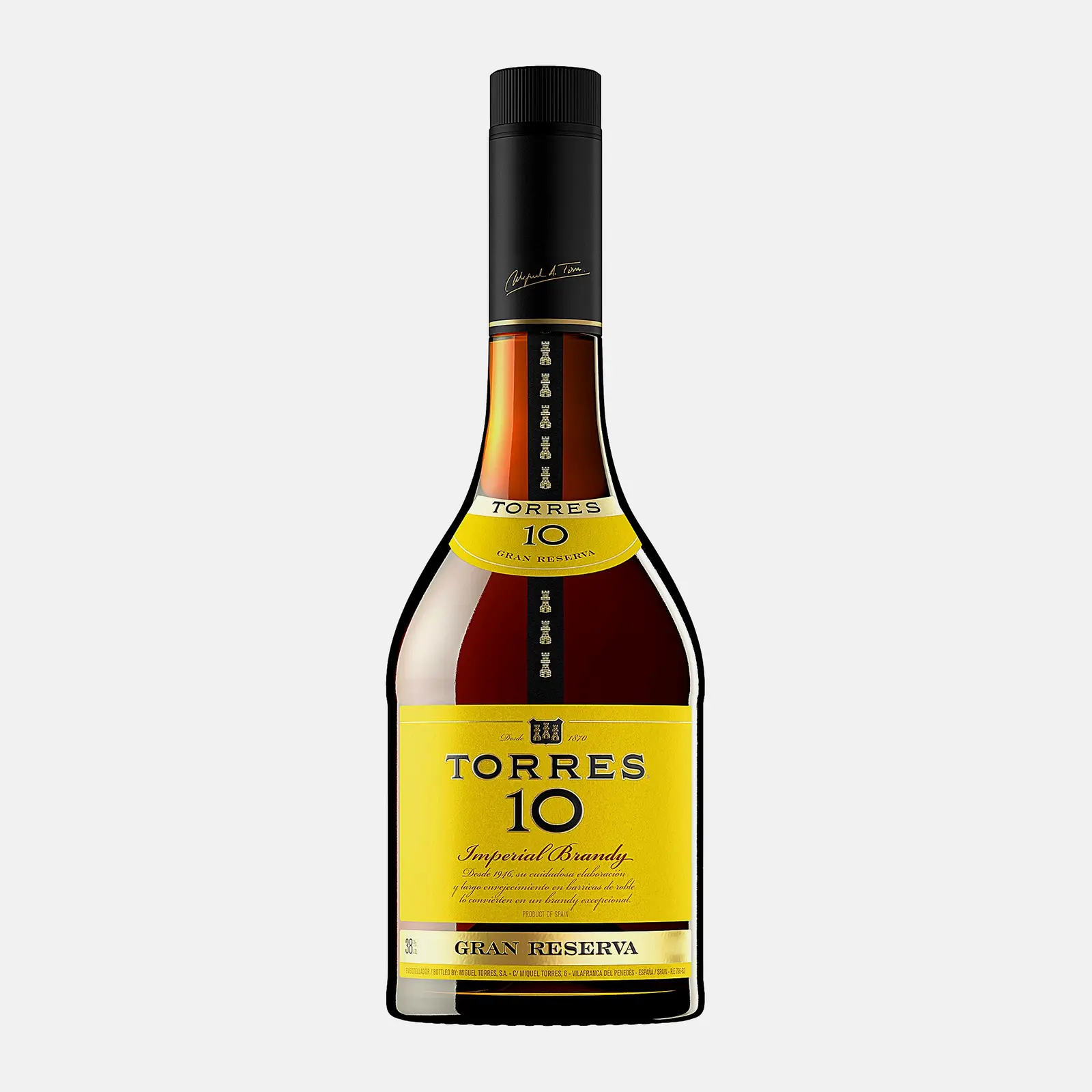 Бренди Torres 10 Gran Reserva 38% 700мл
