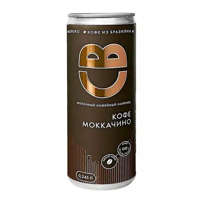 Изображение товара Молочный кофейный напиток Coolbrew Моккачино 2.7% 245мл