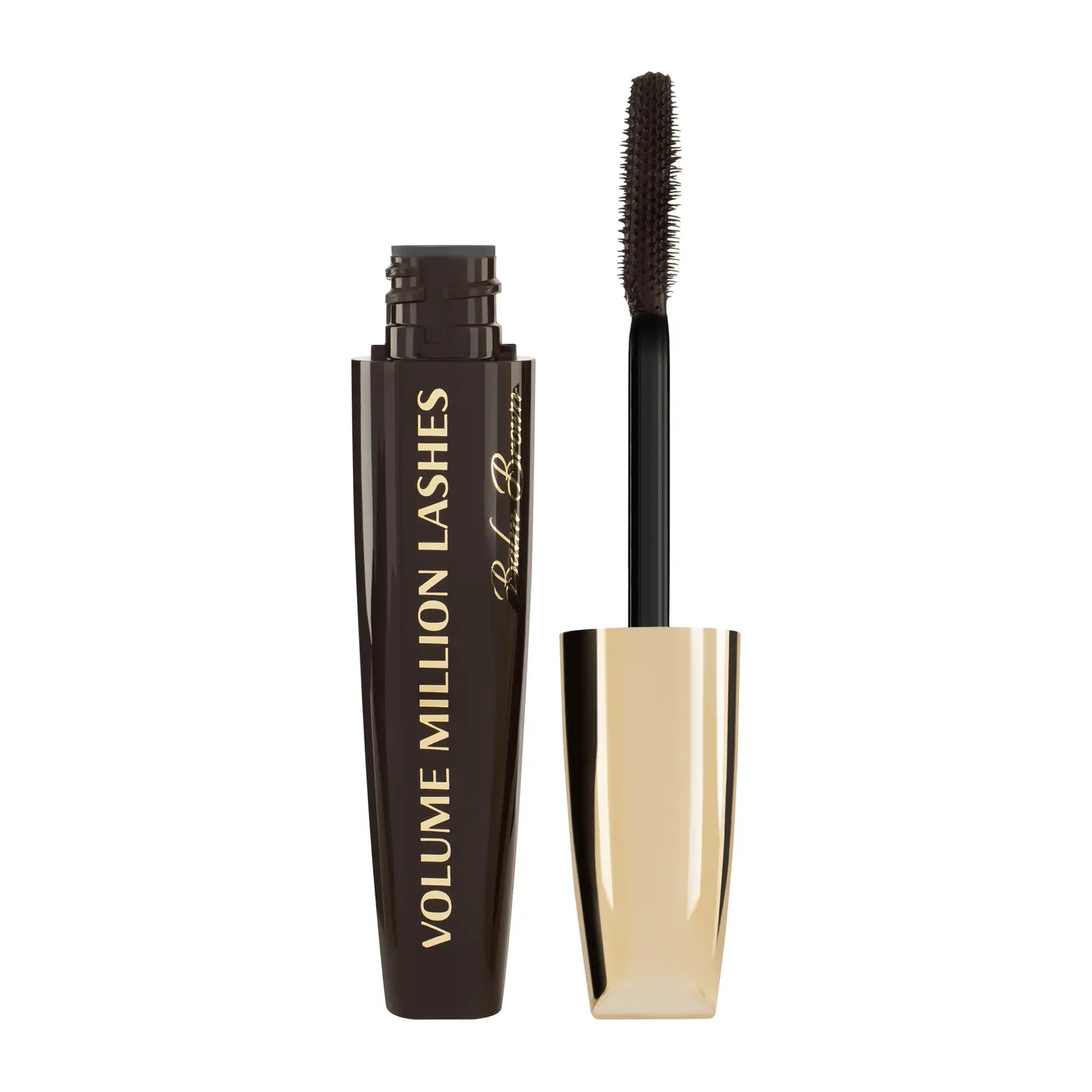 Тушь для ресниц L’Oréal Paris Volume Millions Lashes Balm Brown для объема и разделения коричневая