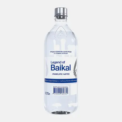 Вода Legend Of Baikal питьевая газированная 750мл