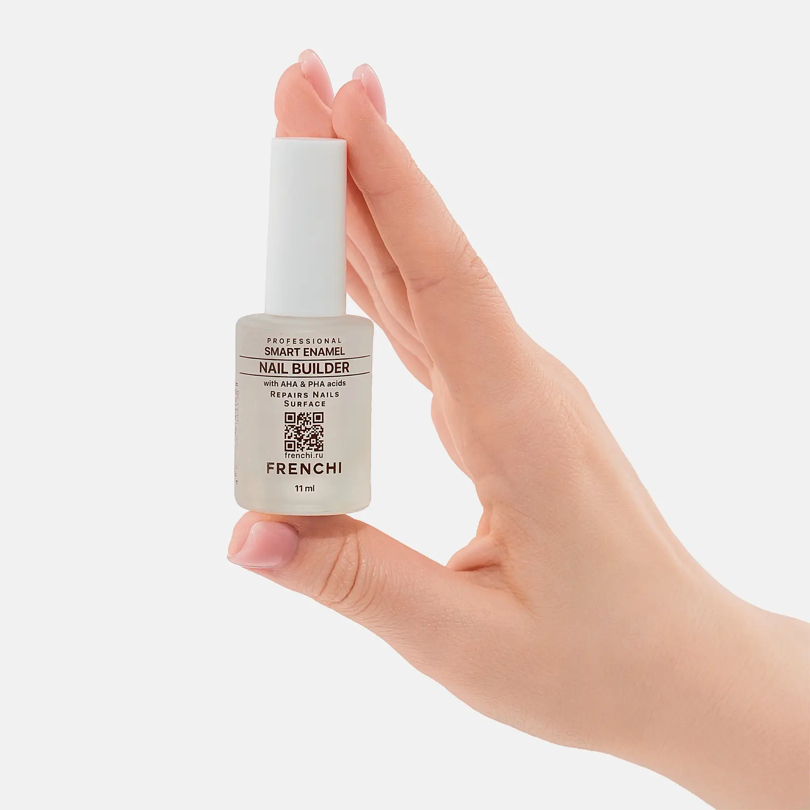 Умная эмаль Frenchi Восстановитель поврежденных ногтей
