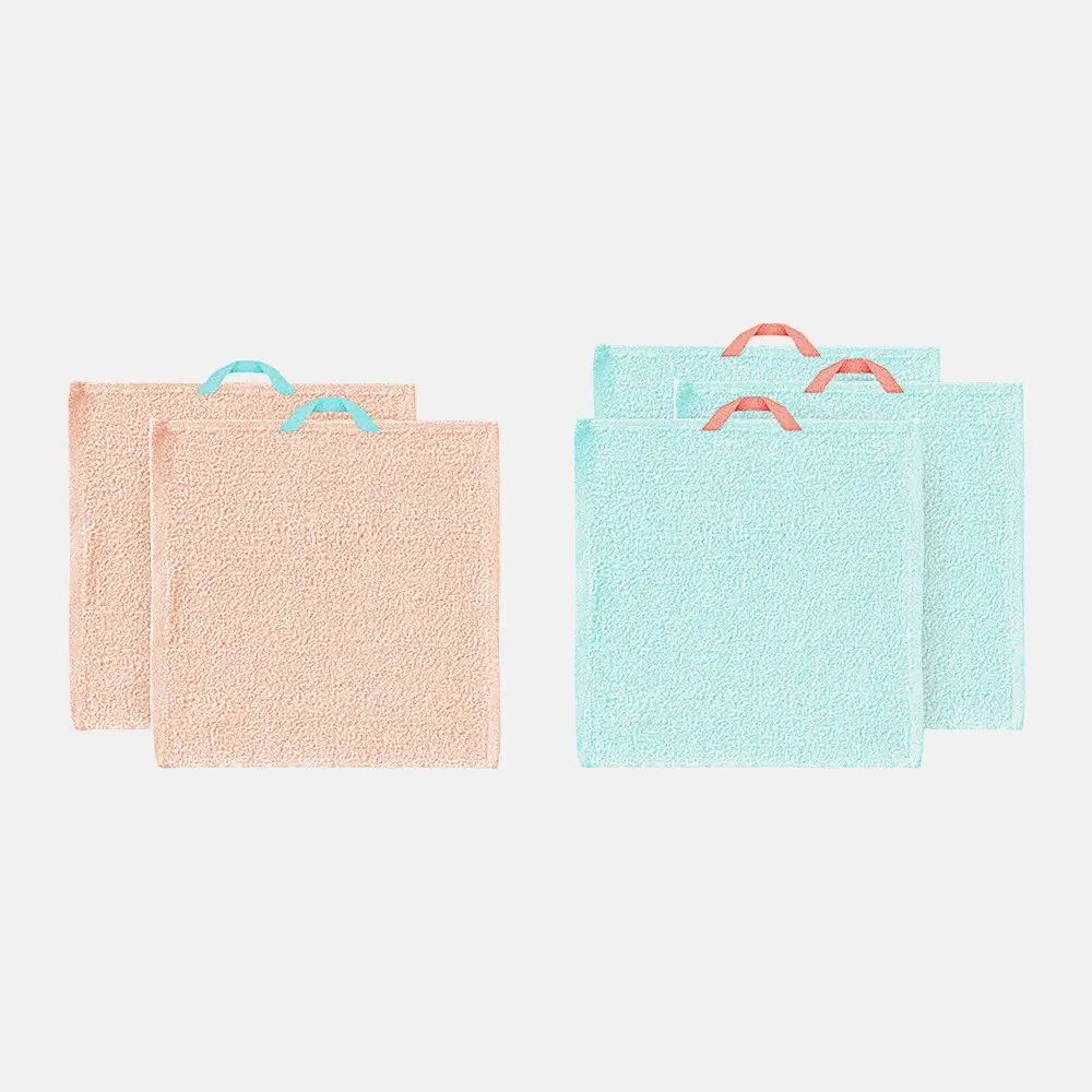Набор салфеток с петелькой 30*30см Wellfort в ассортименте - фото 3 Набор салфеток с петелькой 30*30см Wellfort в ассортименте - фото 3