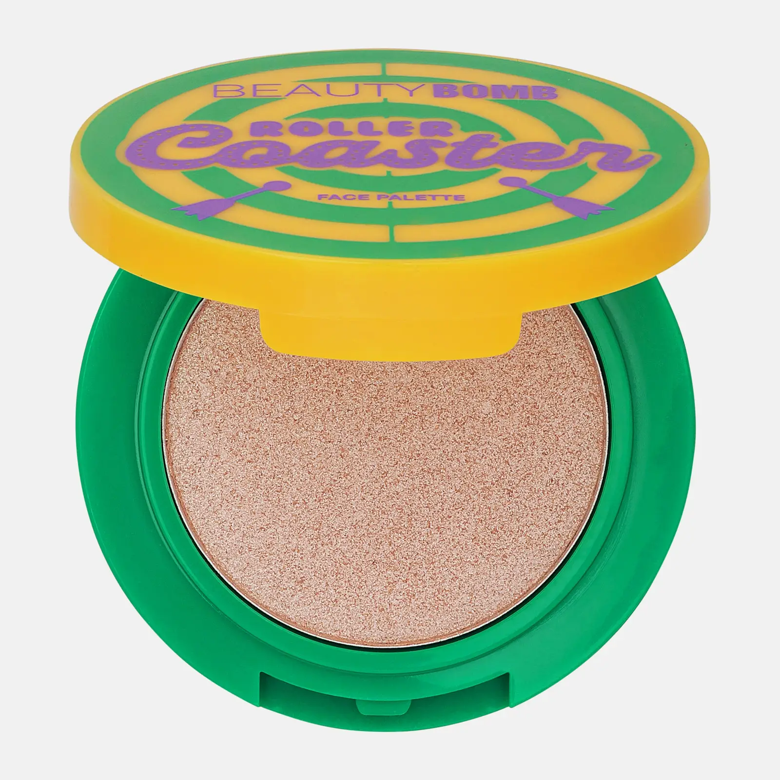 Палетка для лица тон 01 Roller Coaster Beauty Bomb - фото 3