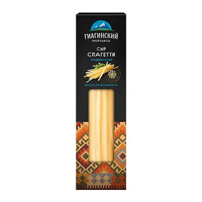 Изображение товара Сыр Гиагинский МЗ Спагетти 40% 80г