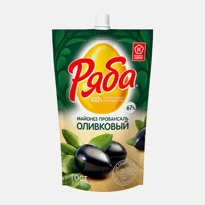 Майонез Ряба Провансаль оливковый 67% 330г