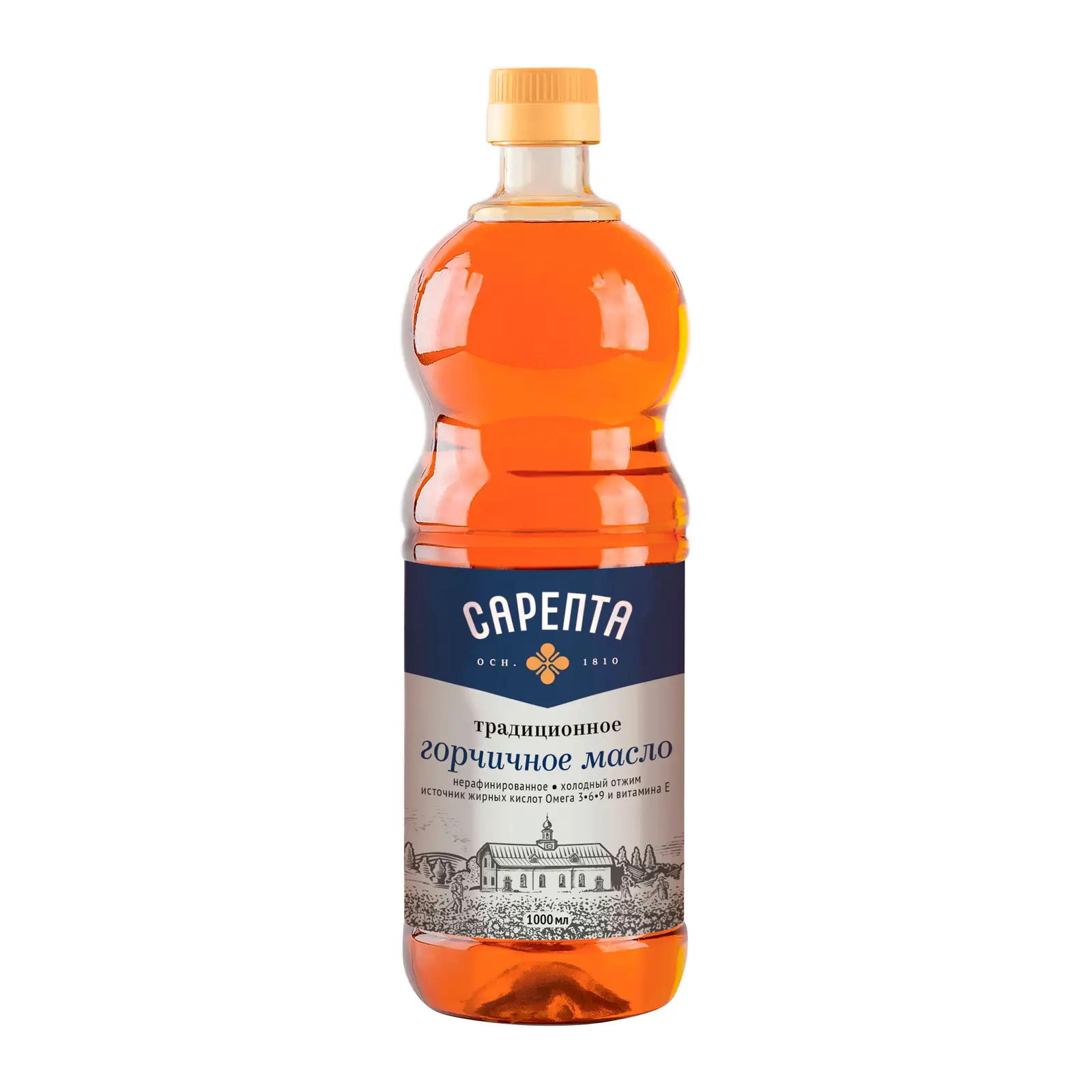Изображение товара Масло горчичное Сарепта 1л - натуральный продукт для готовки