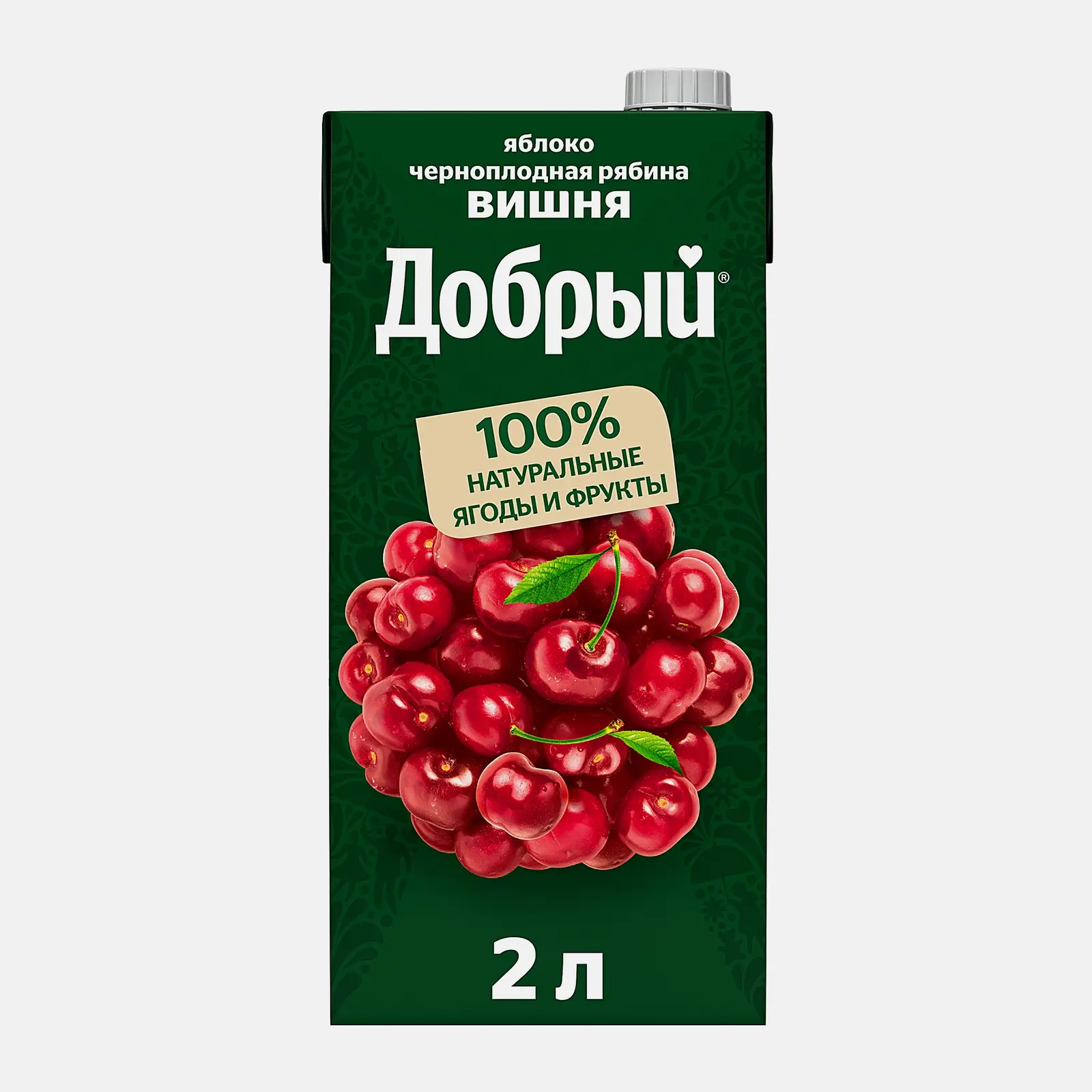 Нектар Добрый Яблоко-рябина-вишня  2л