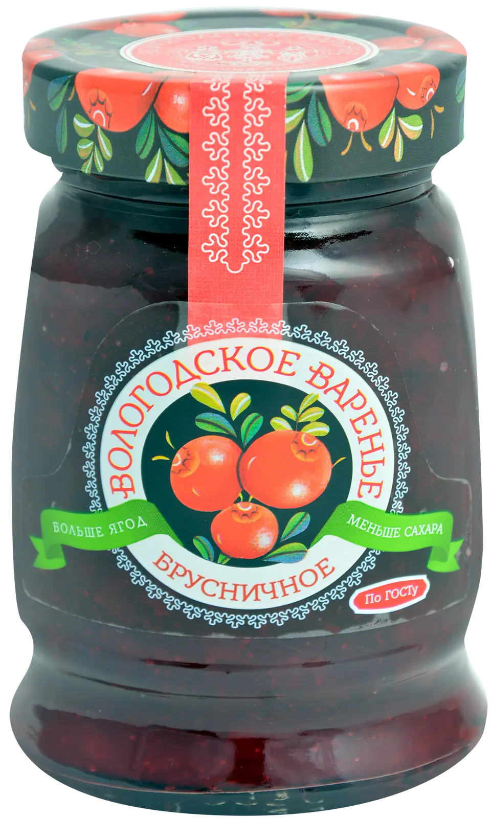 Варенье Вологодское Домашнее Брусничное 370г — в каталоге на сайте сети  Магнит | Всеволожск
