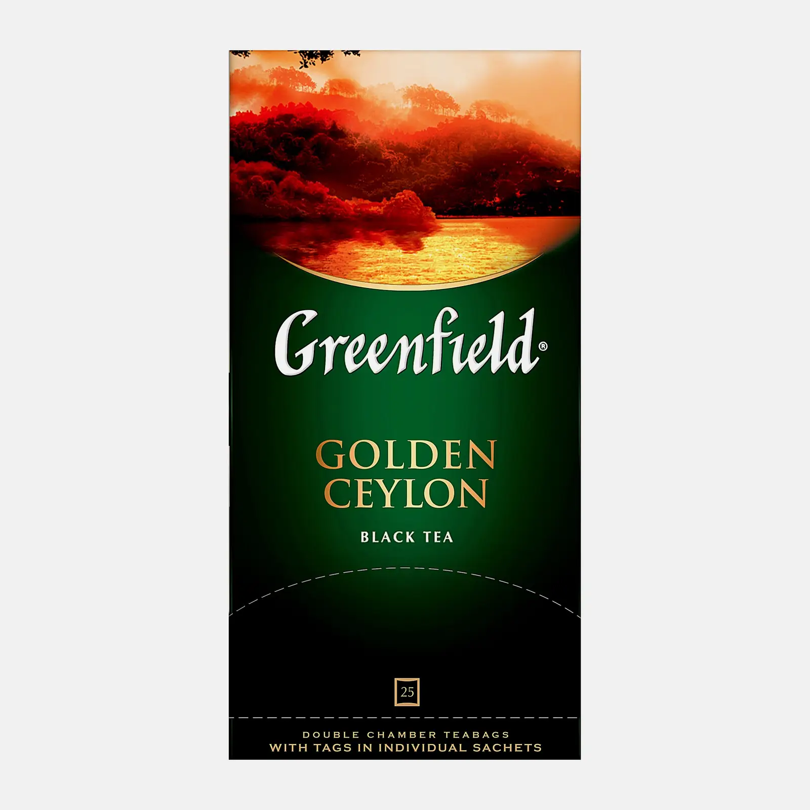 Изображение товара Чай черный Greenfield Golden Ceylon 25пак крупнолистовой Элитный цейлонский цейлонский чай