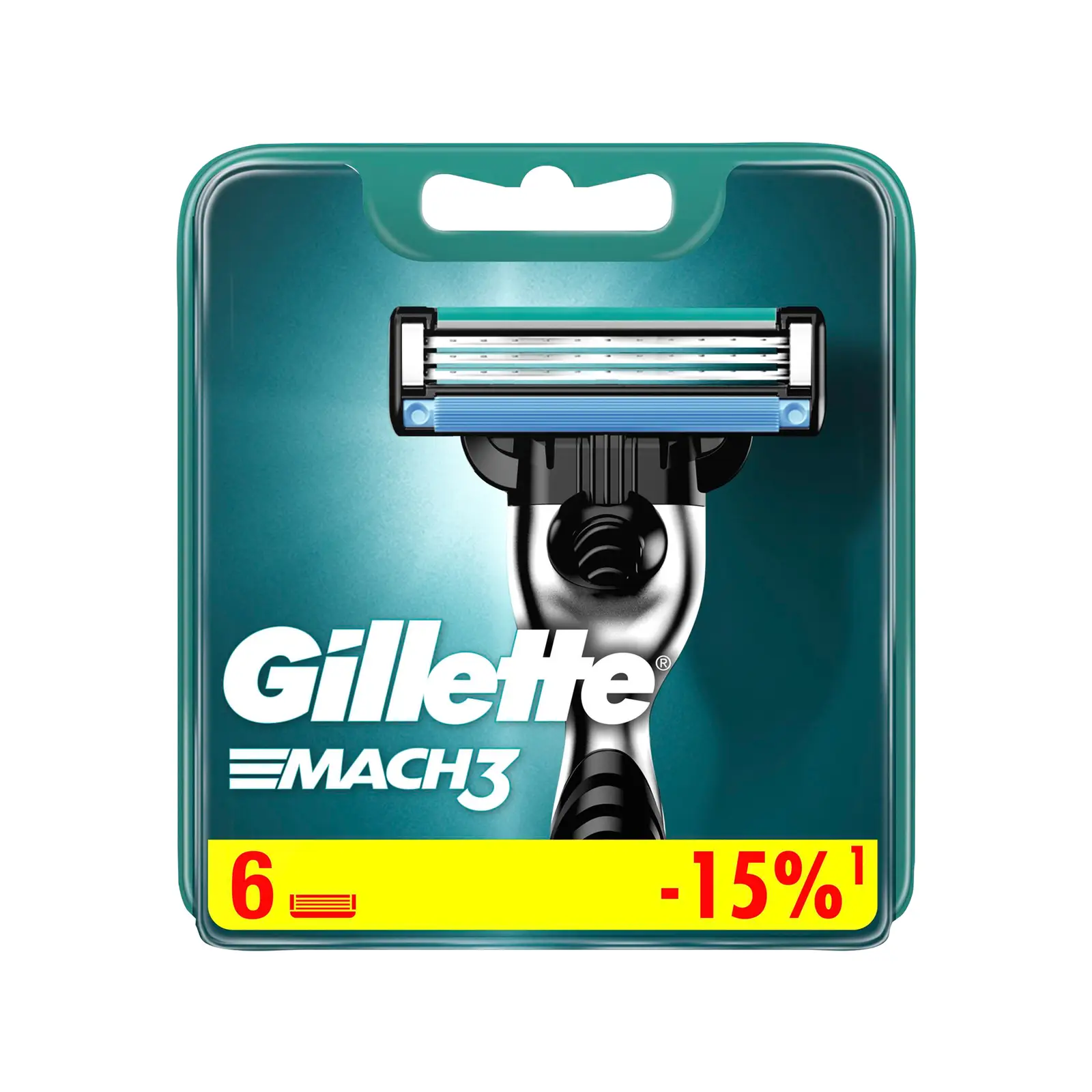 Кассеты для бритья Gillette Mach3 6шт