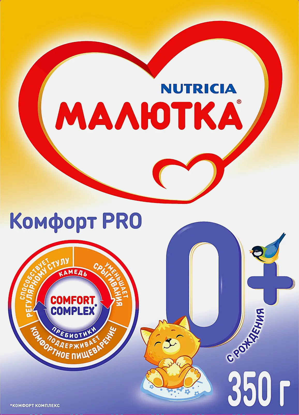 Смесь Малютка Комфорт Pro молочная 350г Смесь Малютка Комфорт Pro молочная 350г