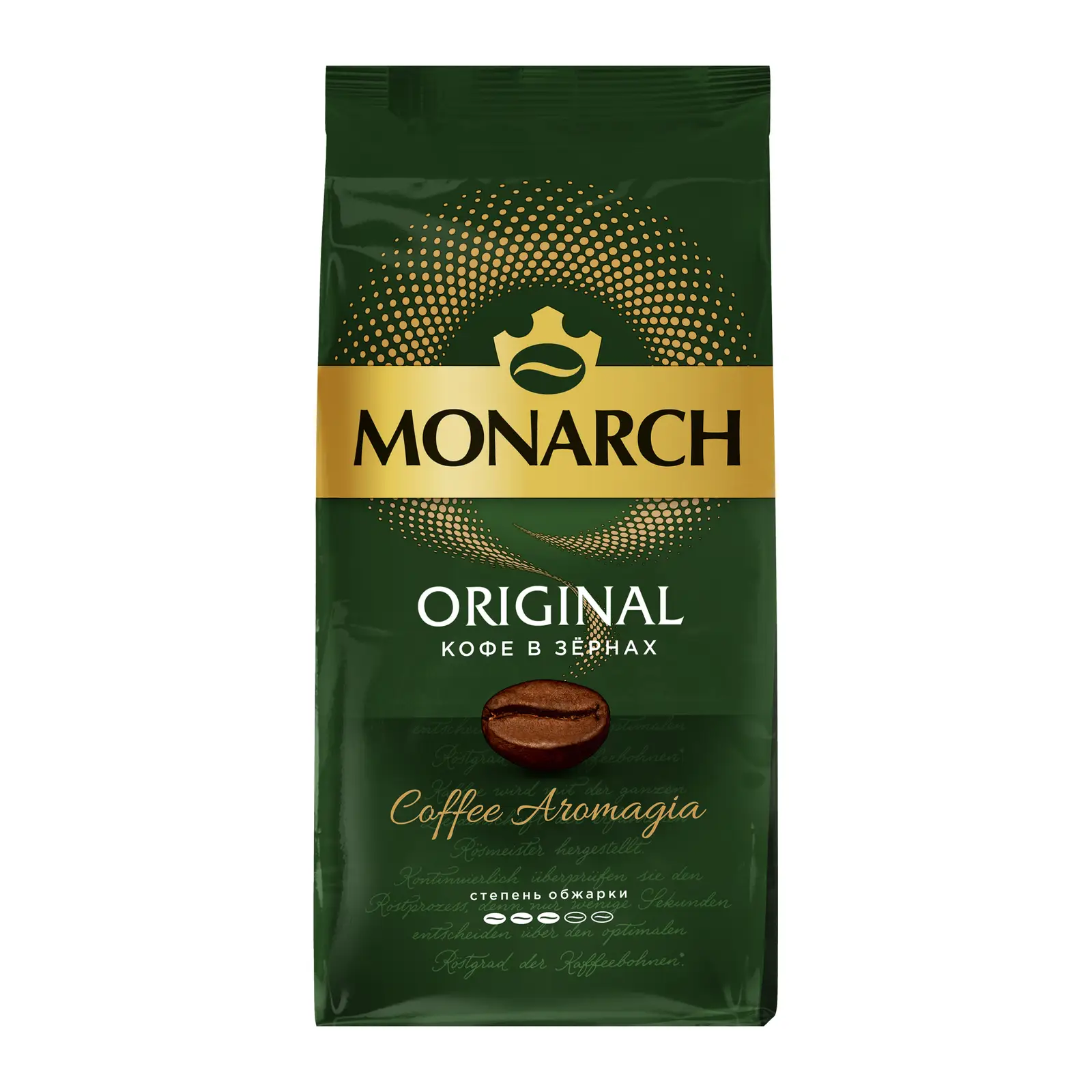 Изображение товара Кофе в зернах Monarch Original натуральный жареный 230г