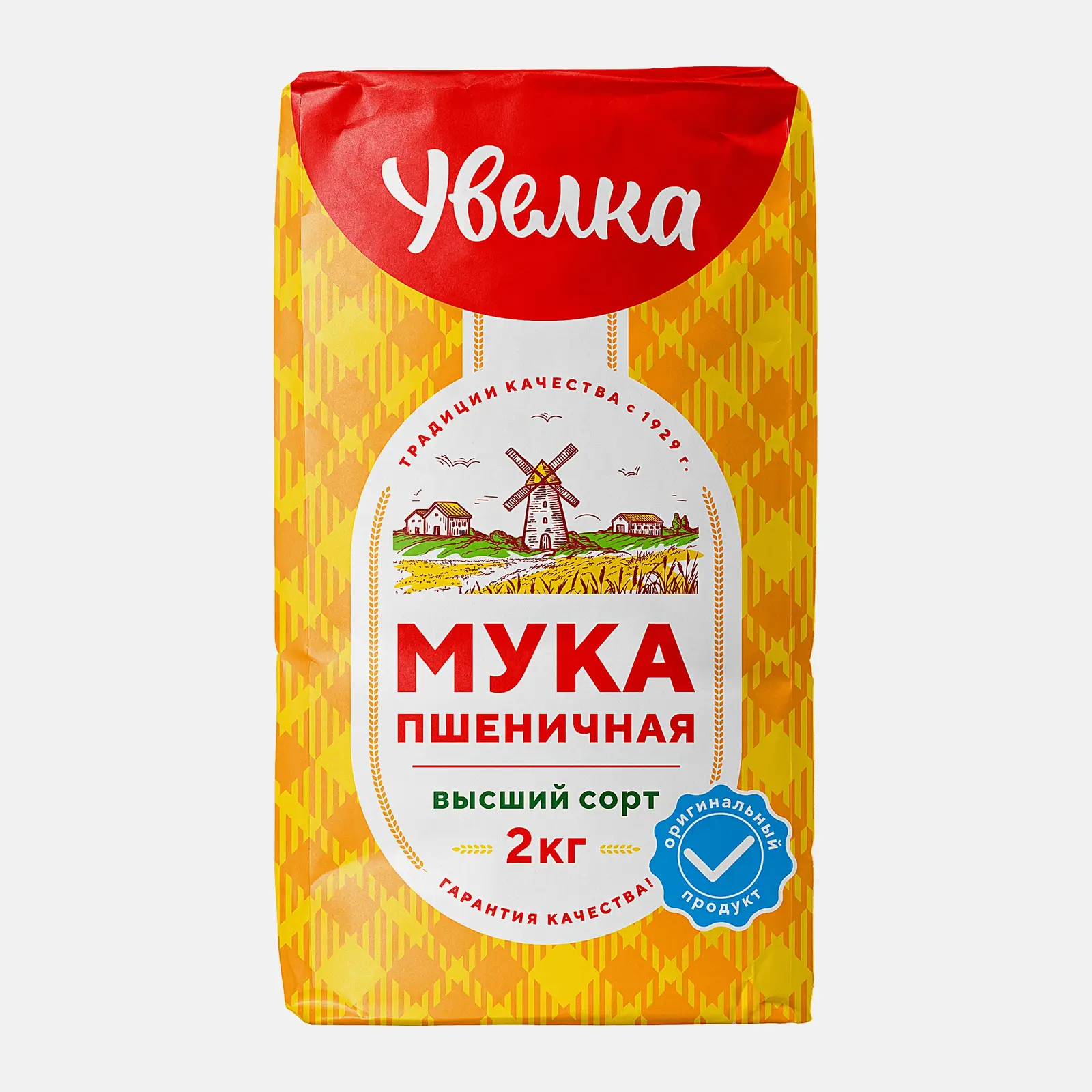 Мука Увелка Пшеничная 2кг