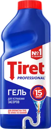 Изображение товара Гель для чистки труб Tiret 500мл