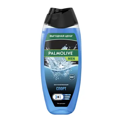 Изображение товара Гель для душа Palmolive Men Спорт 500мл - мужское средство для ухода и бодрости