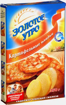 Смесь для выпечки Золотое утро Картофельные оладьи 250г