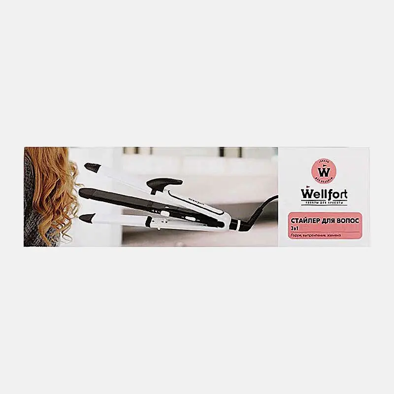 Стайлер для волос Wellfort 3в1 MU-APP0739 45Вт