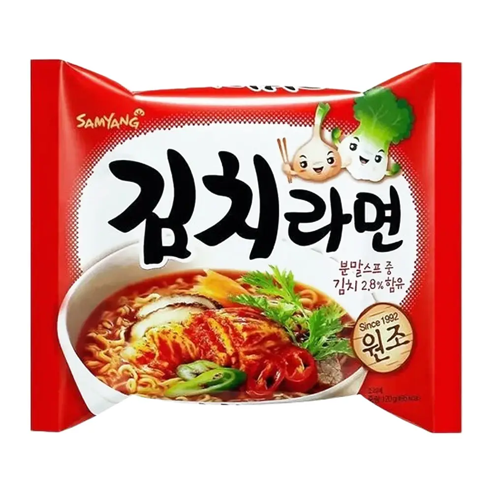 Изображение товара Лапша быстрого приготовления Kimchi Ramen Samyang 120г