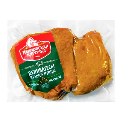 Изображение товара Бедро цыплёнка-бройлера Павловская курочка копчено-вареное весовое