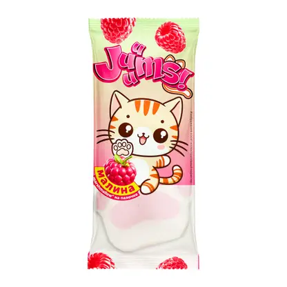 Изображение товара Маршмеллоу лапка на палочке со вкусом малина Juuums! 15г