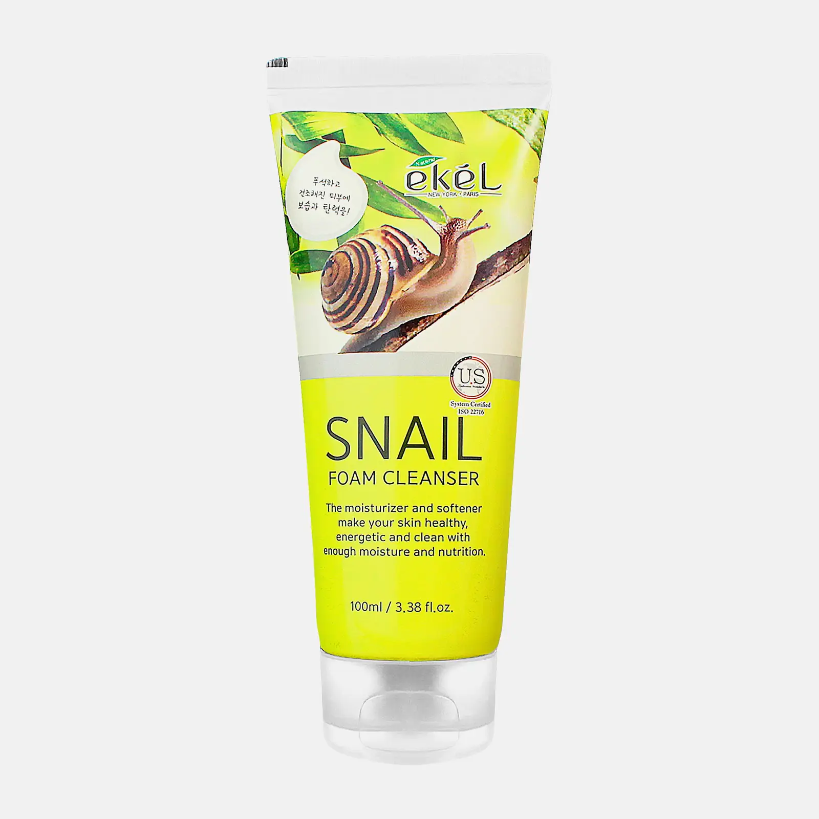 Пенка Ekel Foam Cleanser Snail для умывания Улит муцин 100мл