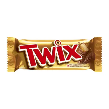 Изображение товара Шоколадный батончик с карамелью Twix 55-58г