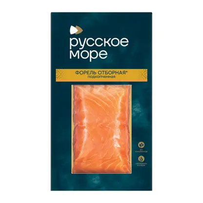 Изображение товара Форель Русское море филе-кусок подкопченный 200г