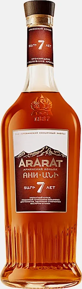 Изображение товара Коньяк Арарат Ани марочный выдержанный КВ 40% 0.5л армянский напиток