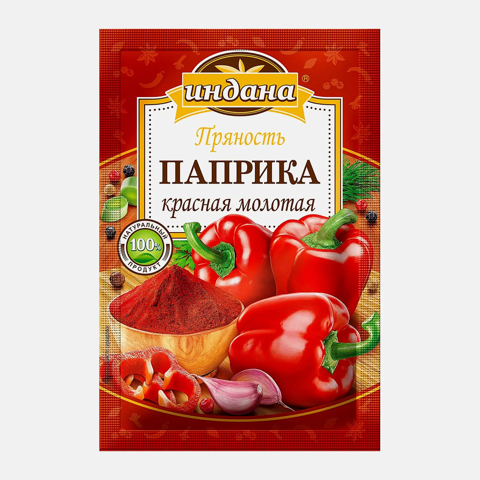 Изображение товара Приправа Индана Паприка красная молотая 15г
