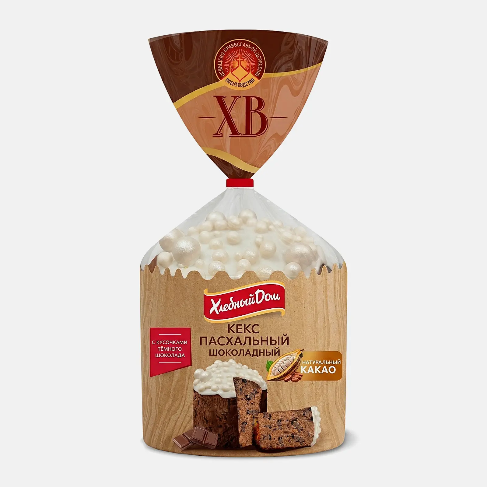 Изображение товара Кекс Пасхальный Шоколадный Хлебный Дом 400г