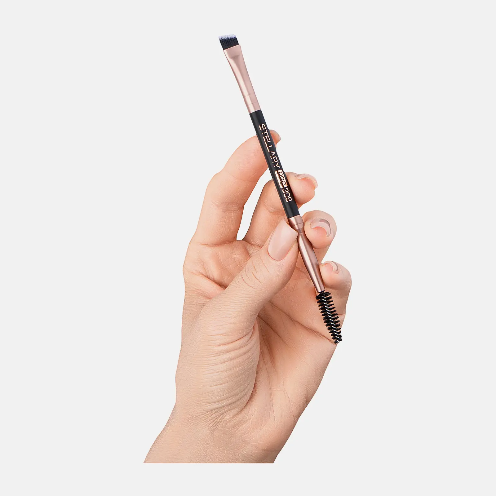 Кисть для бровей Stellary двусторонняя 308 1.5*1.5*18см