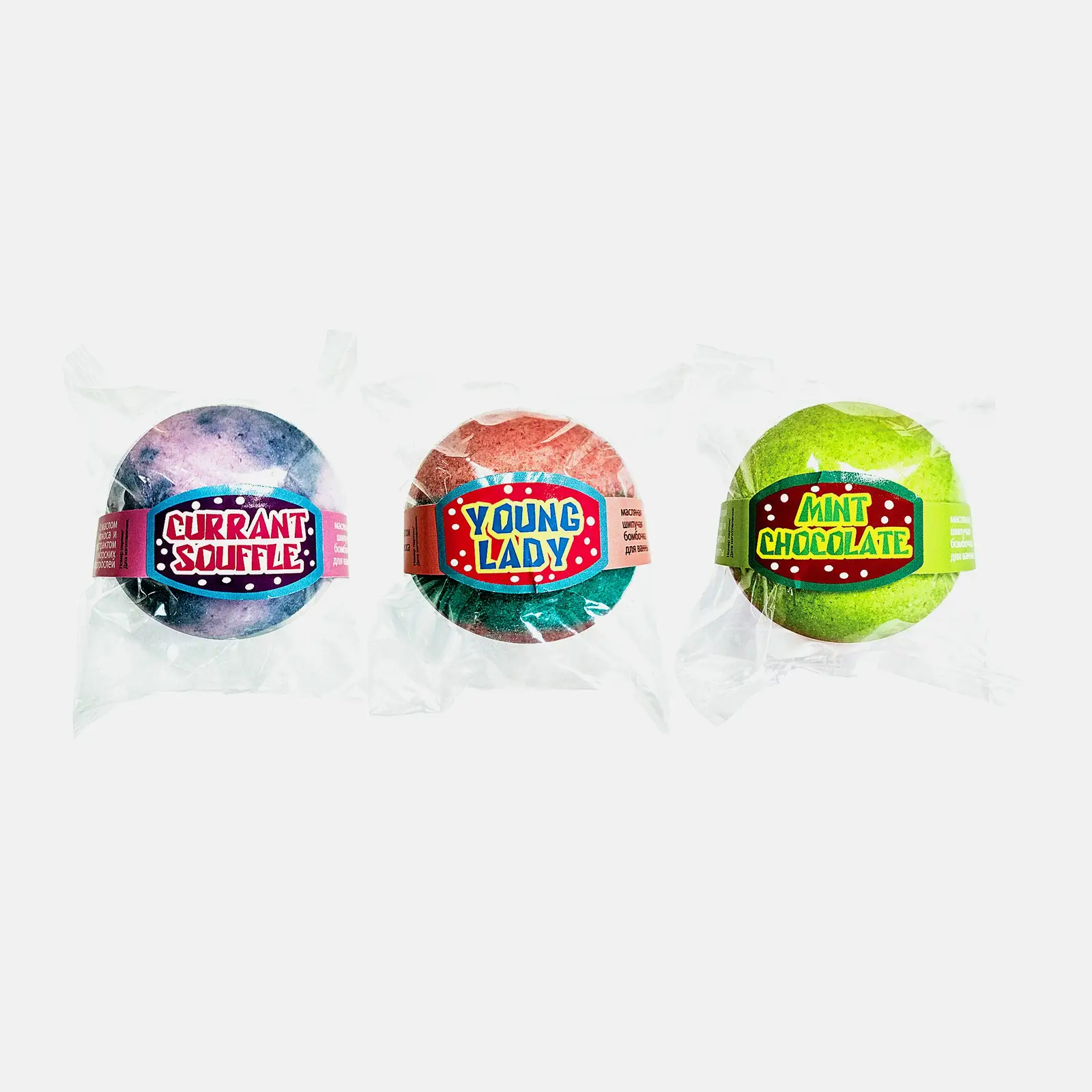 Бомбочка для ванны Spa By Lara масляная 140г в ассортименте