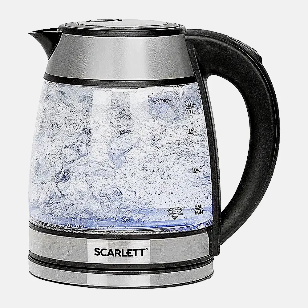 Чайник электрический стеклянный 1800Вт 1.7л SC-EK27G54 Scarlett