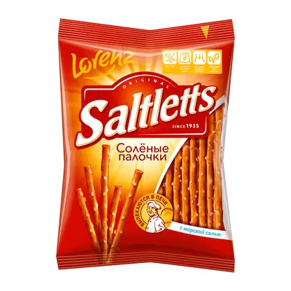 Изображение товара Палочки солёные классические Saltletts 75г