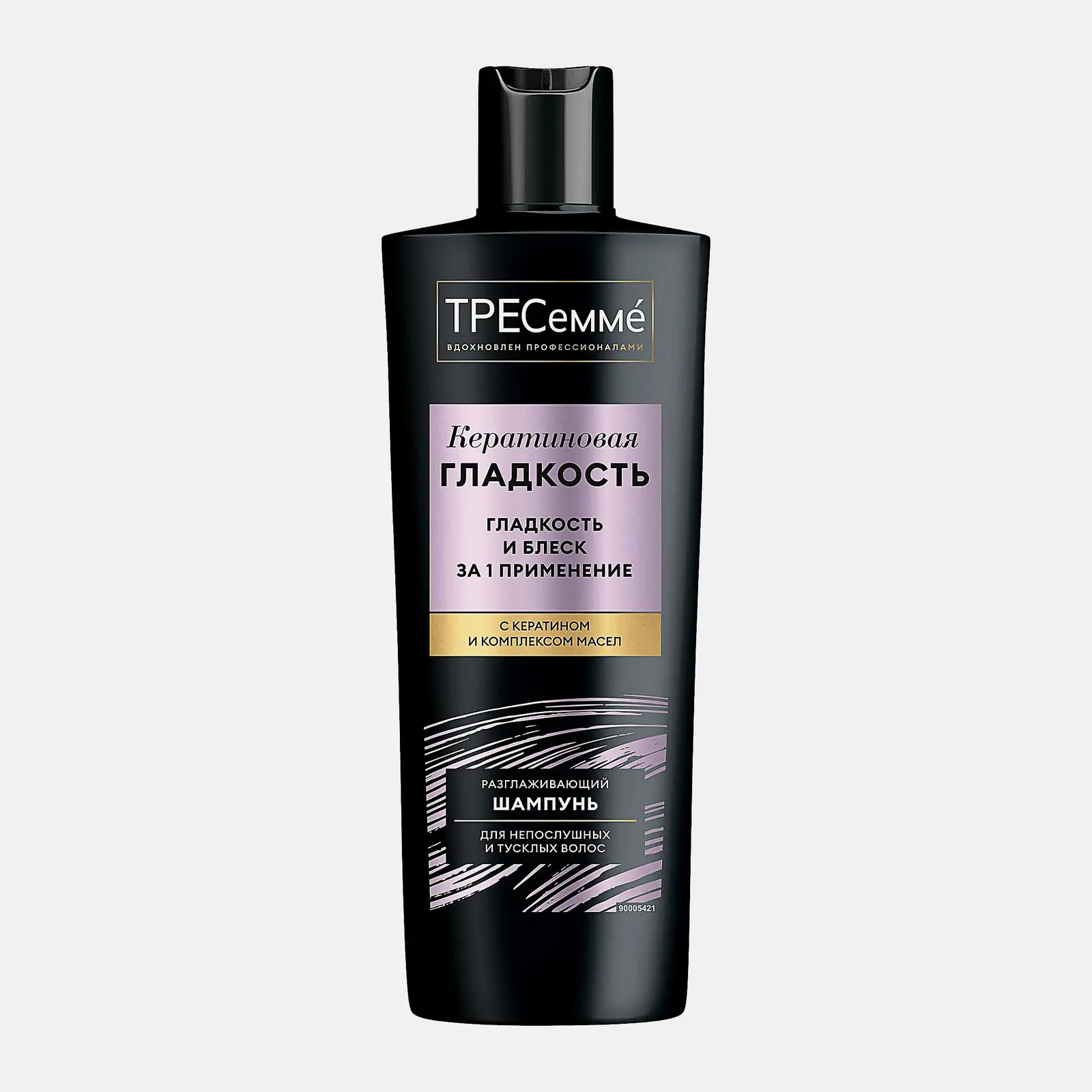 Изображение товара Разглаживающий шампунь ТРЕСеммé Кератиновая гладкость 400 мл для всех типов волос