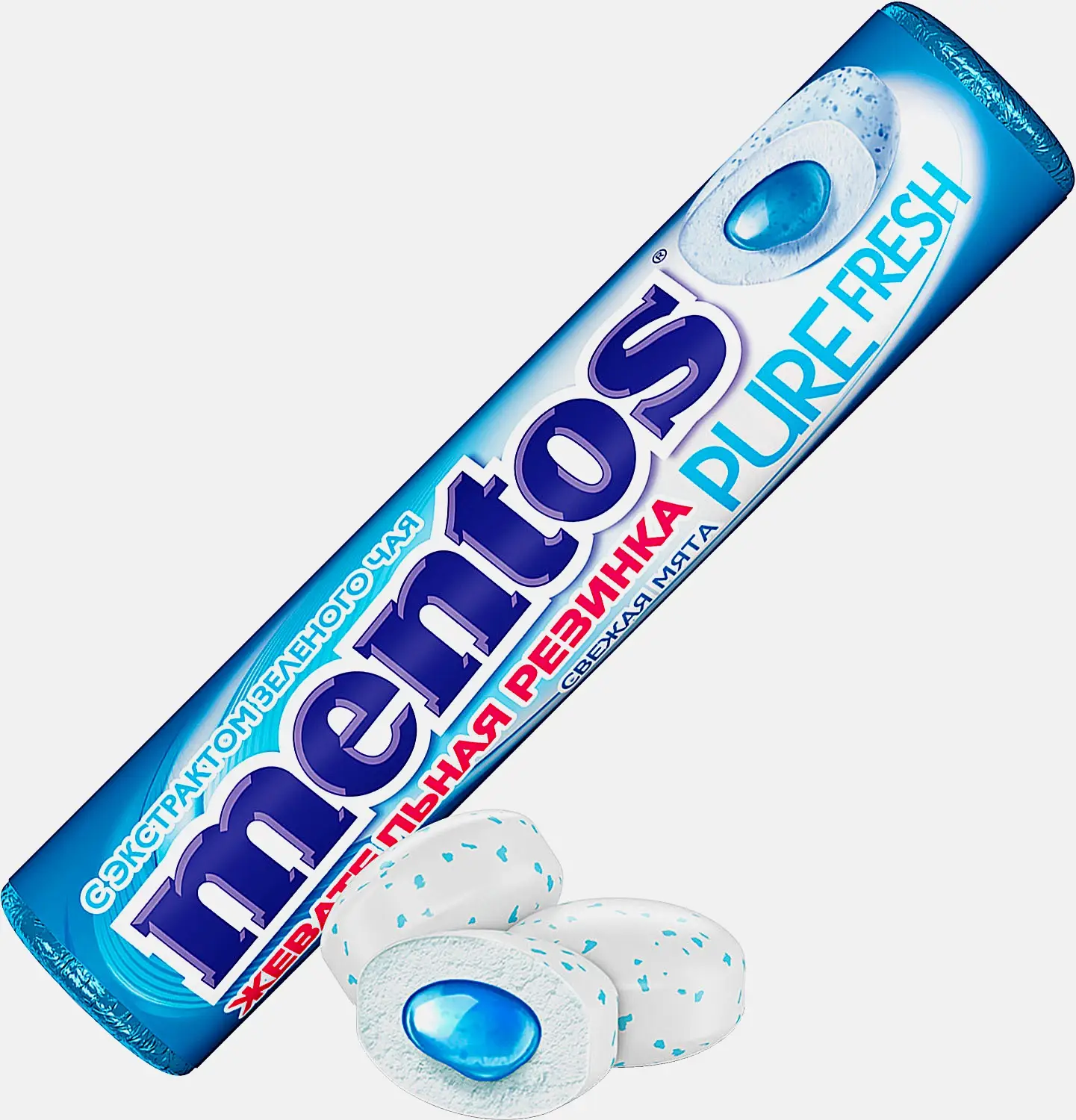 Изображение товара Жевательная резинка Pure Fresh Свежая мята Mentos 16г