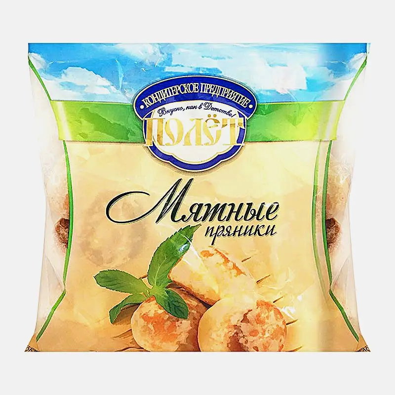 Изображение товара Пряники Полет Мятные 300г высокое качество натуральный вкус
