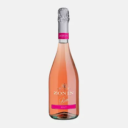 Вино игристое Zonin Rose розовое брют 11% 750мл
