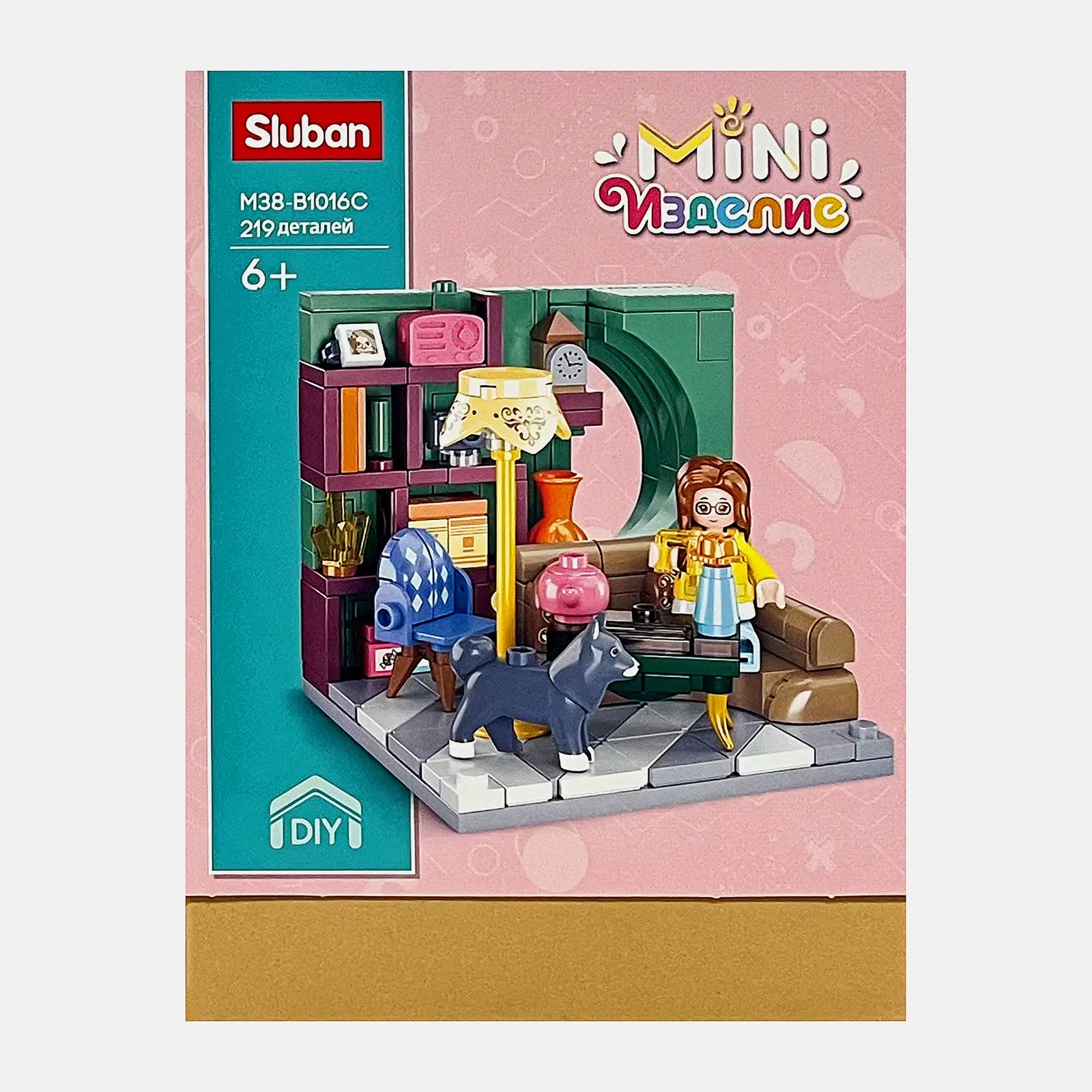 Конструктор Sluban Мини комната M38-B1016 в ассортименте - фото 3
