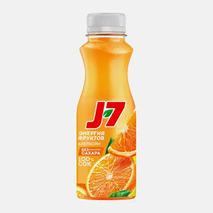 Сок Апельсиновый с мякотью J7 300мл
