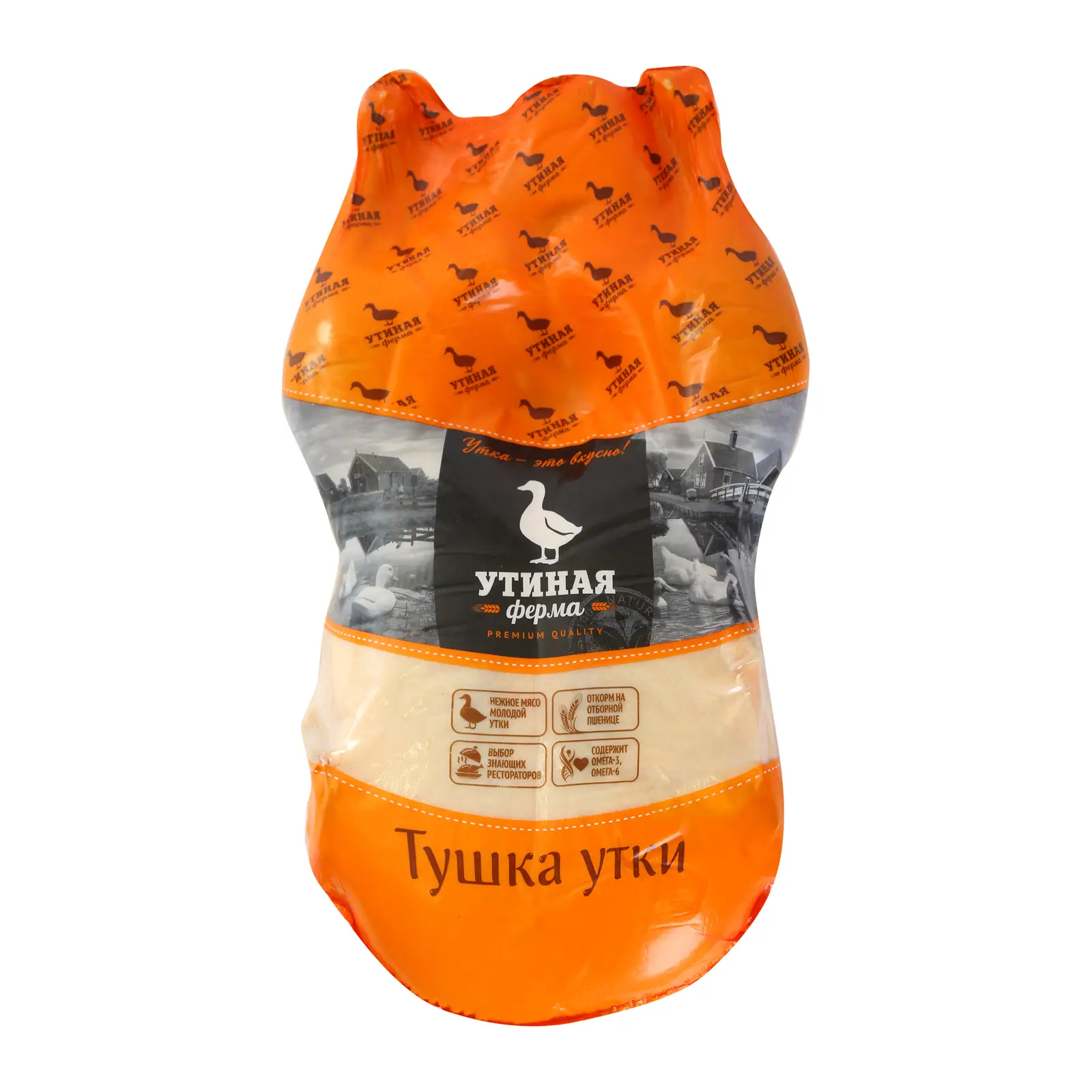 Тушка утки Утиная Ферма замороженная