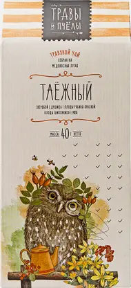 Травяной чай Травы и Пчелы Таежный 40г