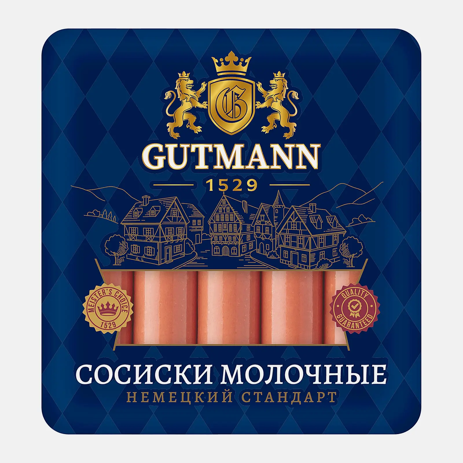 Сосиски Молочные Gutmann 500г - фото 2 Сосиски Молочные Gutmann 500г - фото 2