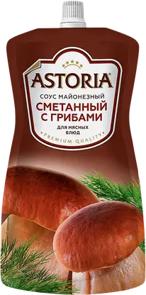 Соус Astoria Сметанный с грибами 233мл