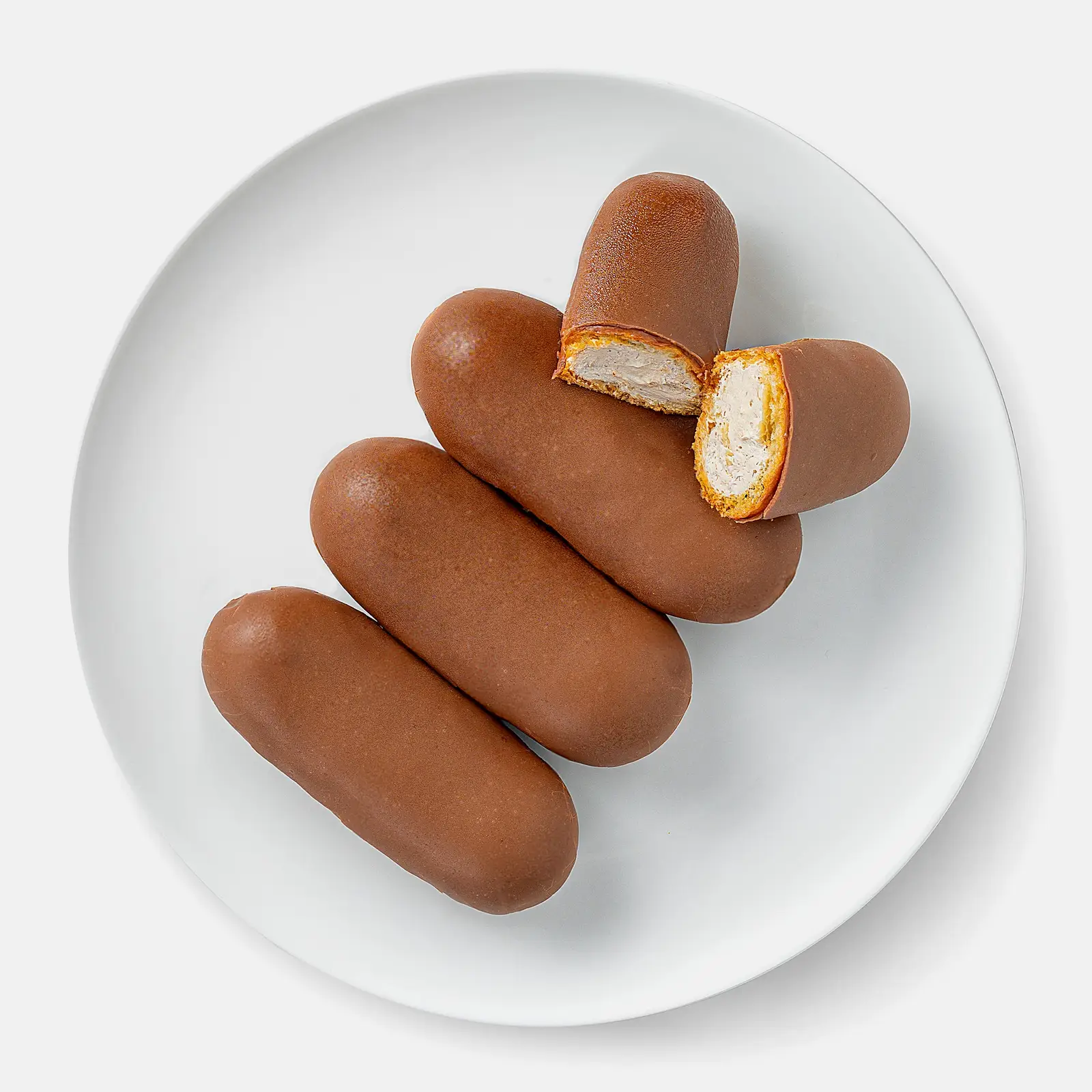 Изображение товара Пирожное Эклер Мишель 175г классическая воздушная кондитерская выпечка