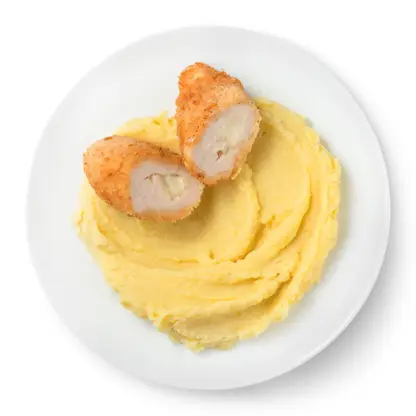 Изображение товара Котлета по-киевски с картофельным пюре 270г