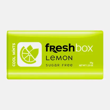 Драже освежающие без сахара Лимон Freshbox 35г
