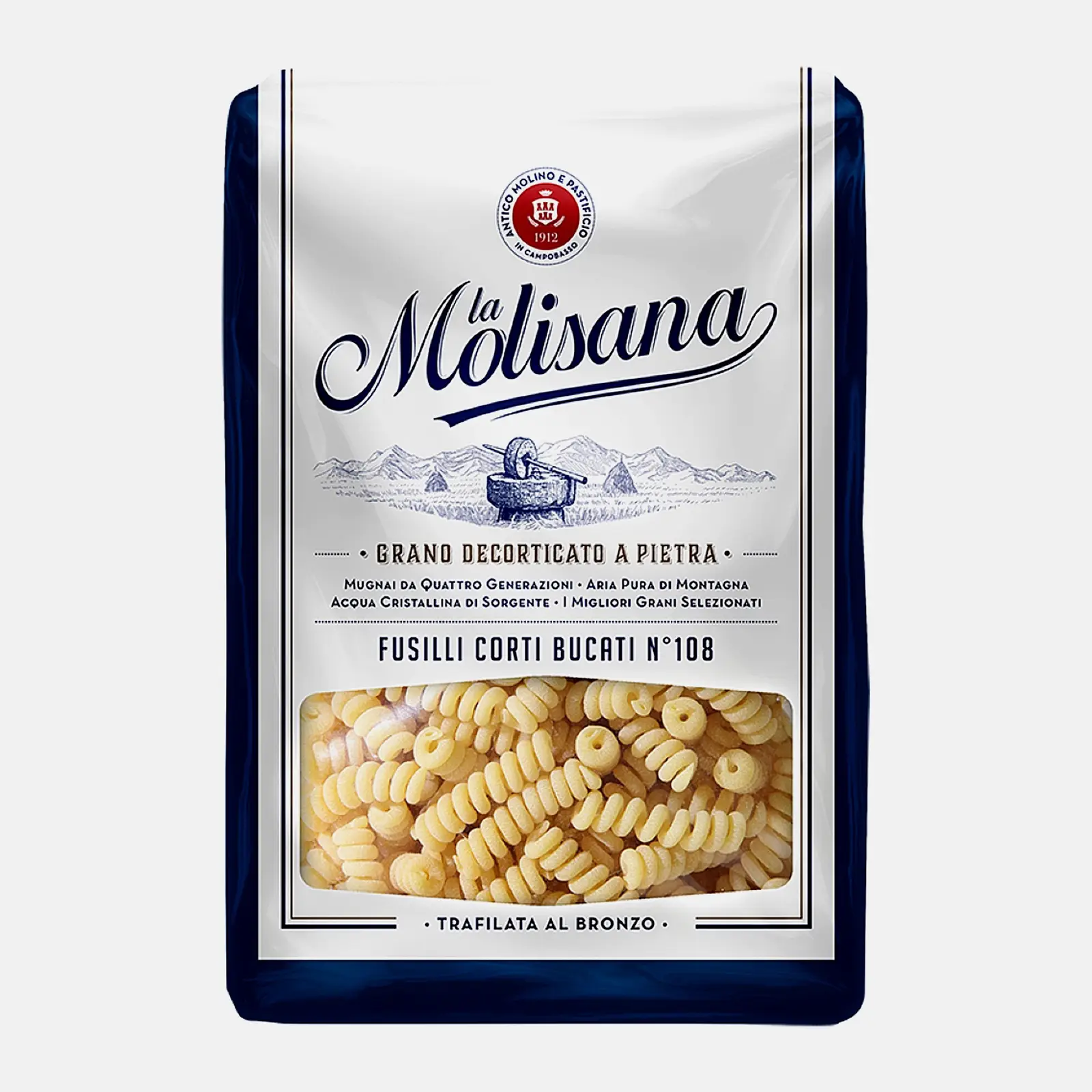 Изображение товара Макароны La Molisana Fusilli Corti Bucati №108 450г